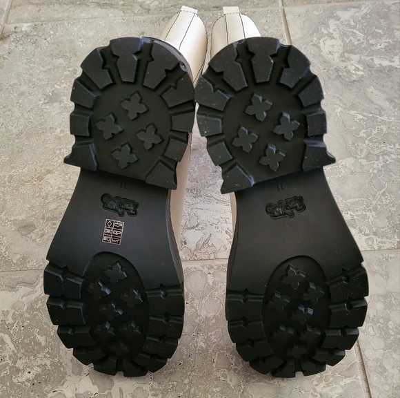 Coach Alexa Leather Bootie in Chalk/Black, Size 11 New in Box - Picture 8 of 16